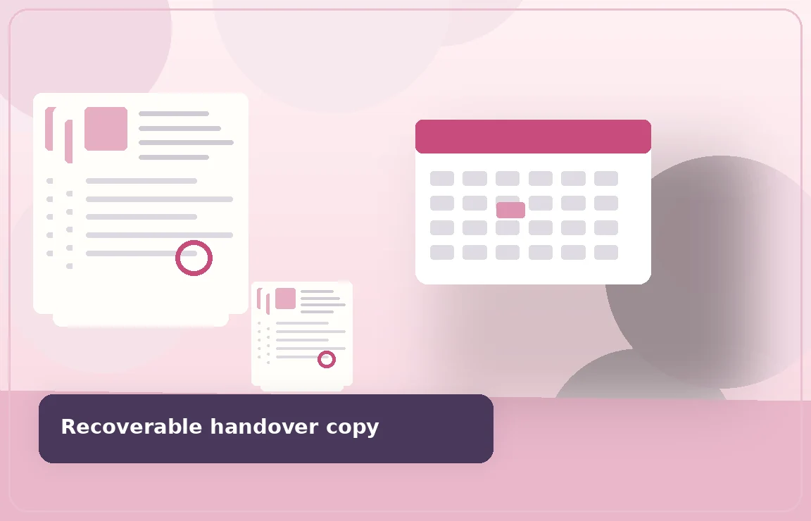 Original editorial scene of recoverable handover copy, part 2