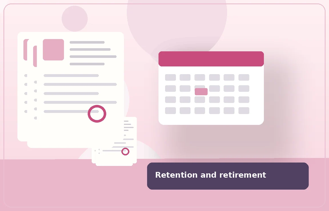 Original editorial scene of retention and retirement, part 2